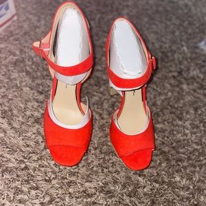 Jessica Simpson Brand New Tangerine Sandals